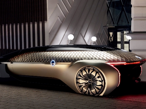 Renault EZ ULTIMO, new all electric, autonomous car luxury car